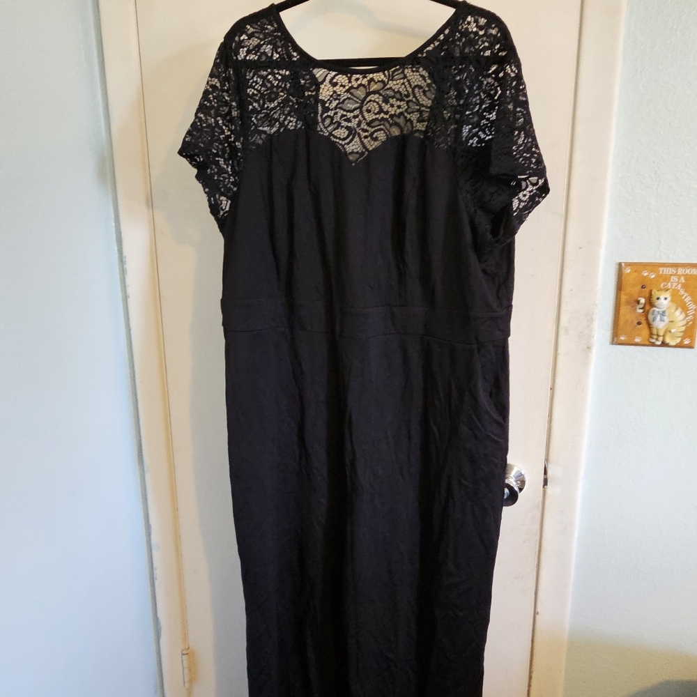 Torrid Black lace jumpsuit